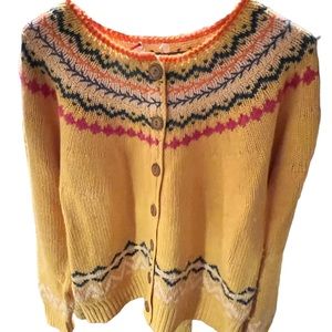 Wool/cashmere cardigan Sundance Catalogue never worn